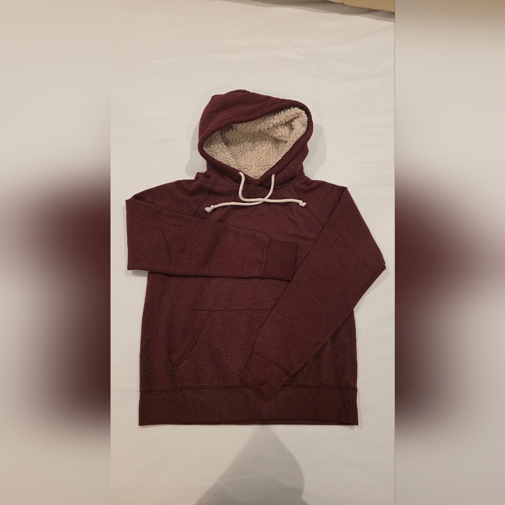 Bluenotes Maroon Hoodie with Cream Lining